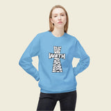 LWP Cross Unisex Softstyle Fleece Crewneck Sweatshirt - Love With Purpose 