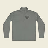 LWP Heart Unisex Quarter-Zip Pullover - Love With Purpose 