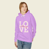 LOVE ALWAYS Lightweight Hooded Sweatshirt - Love With Purpose 