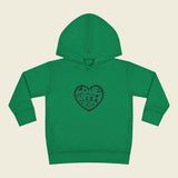LWP Heart Toddler Pullover Fleece Hoodie - Love With Purpose 