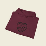 LWP Heart Unisex Heavy Blend™ Hooded Sweatshirt - Love With Purpose 