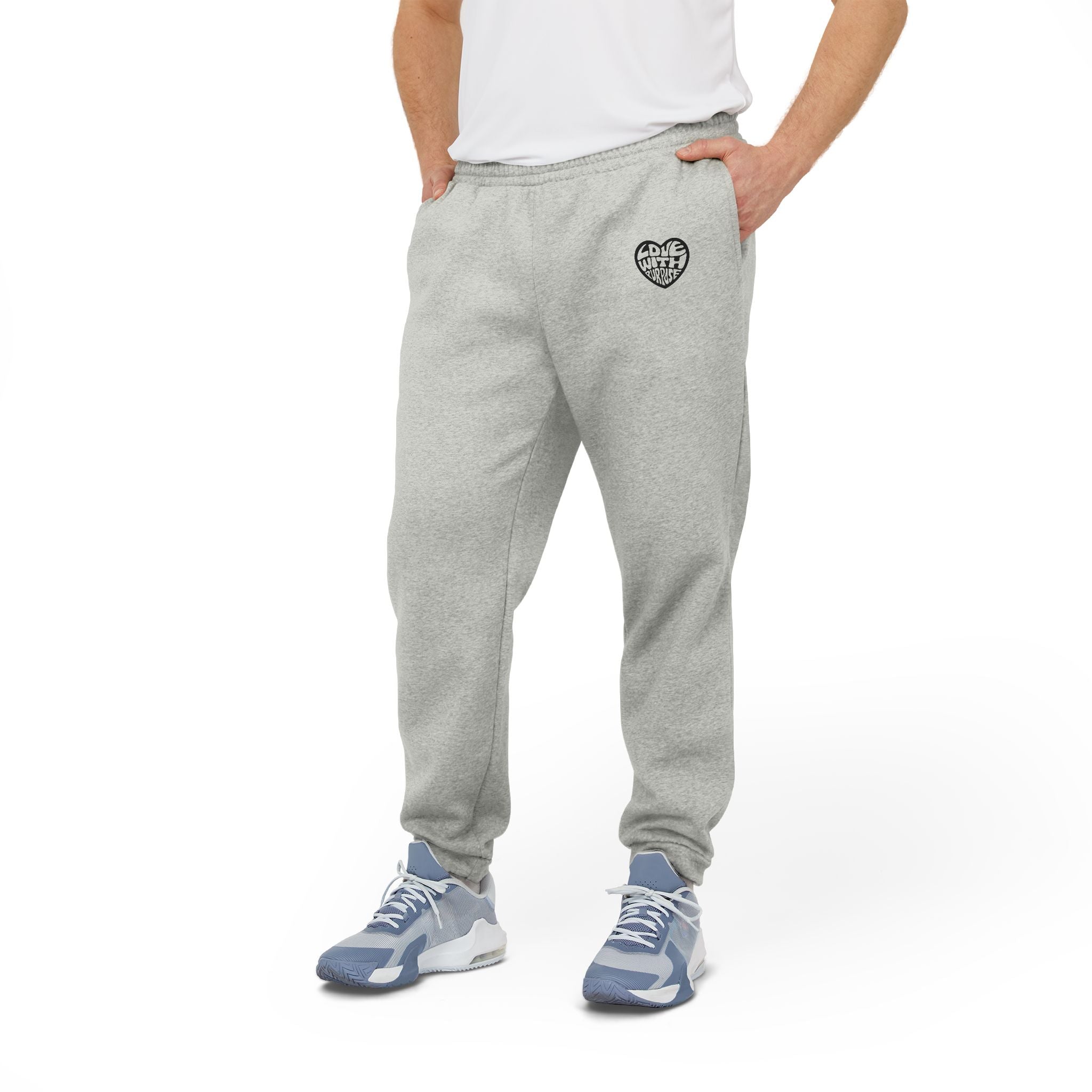LWP Heart Adidas Unisex Joggers - Love With Purpose 