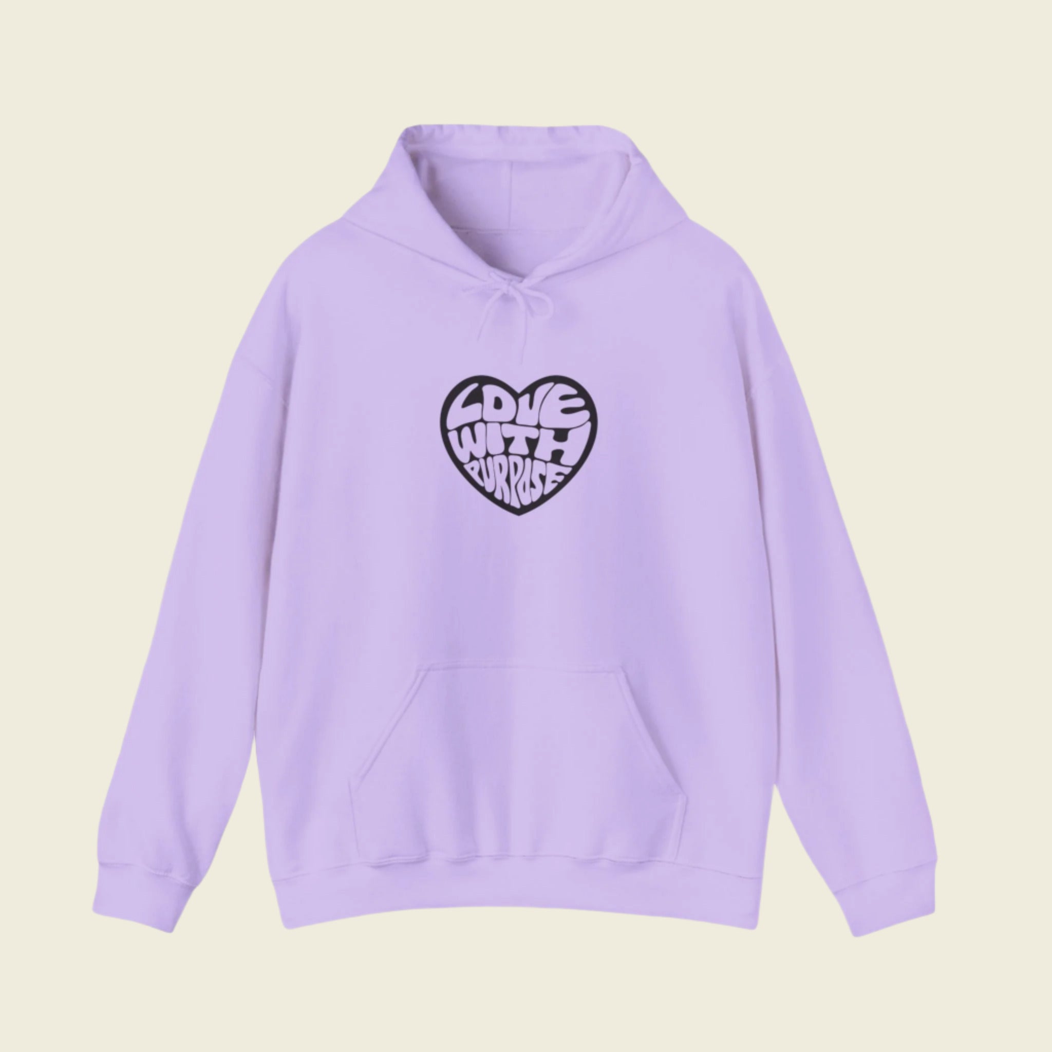 LWP Heart Unisex Heavy Blend™ Hooded Sweatshirt - Love With Purpose 