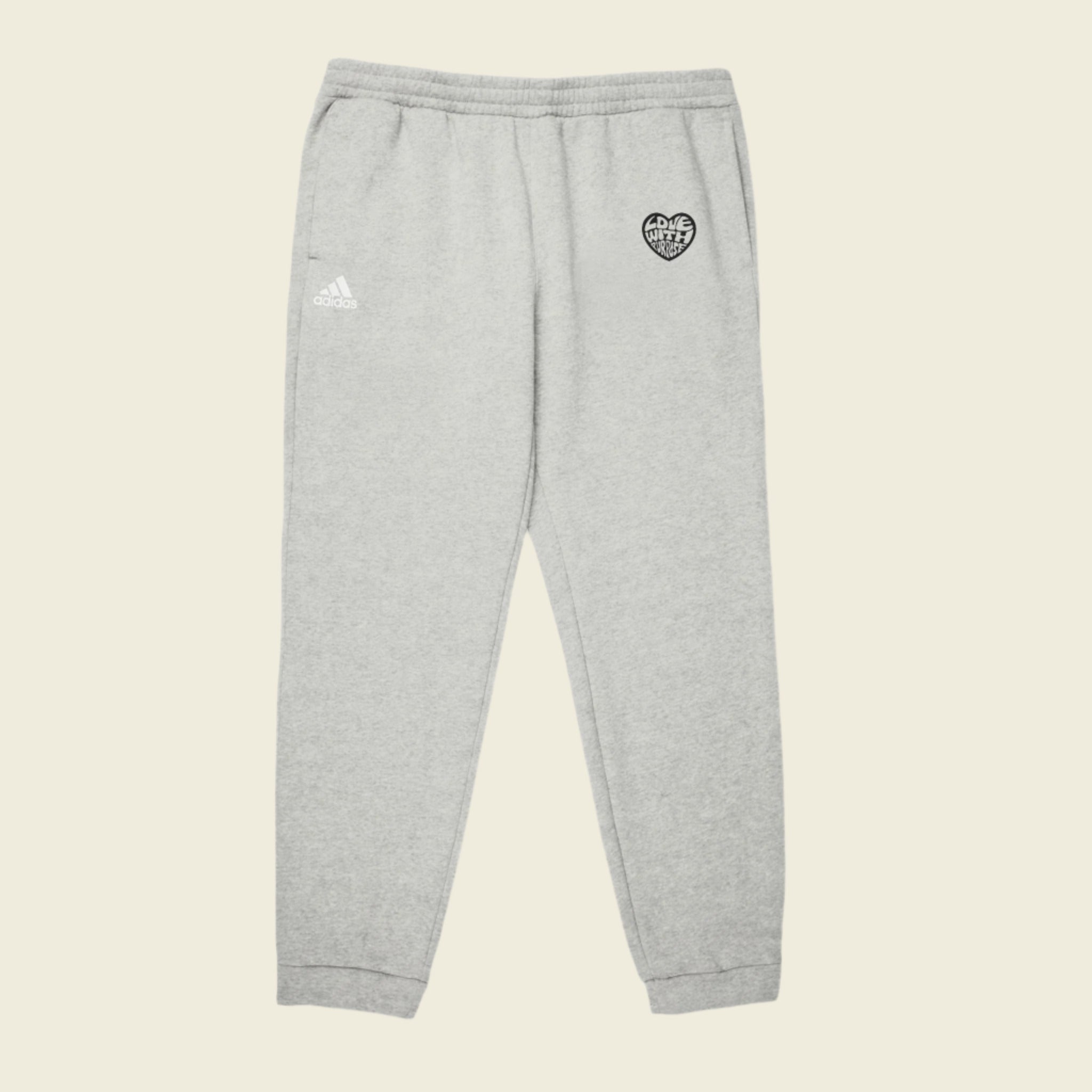 LWP Heart Adidas Unisex Joggers - Love With Purpose 