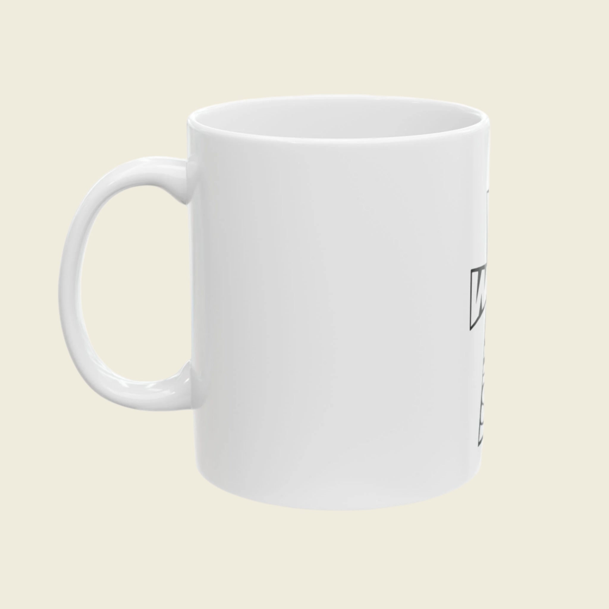 LWP Cross Ceramic Mug, (11oz, 15oz) - Love With Purpose 