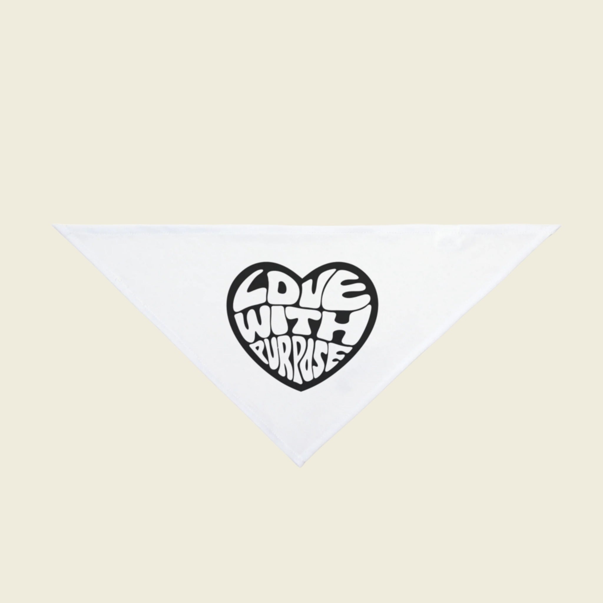 LWP Heart Pet Bandana - Love With Purpose 