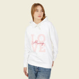 LOVE ALWAYS Lightweight Hooded Sweatshirt - Love With Purpose 