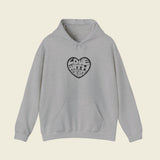 LWP Heart Unisex Heavy Blend™ Hooded Sweatshirt - Love With Purpose 