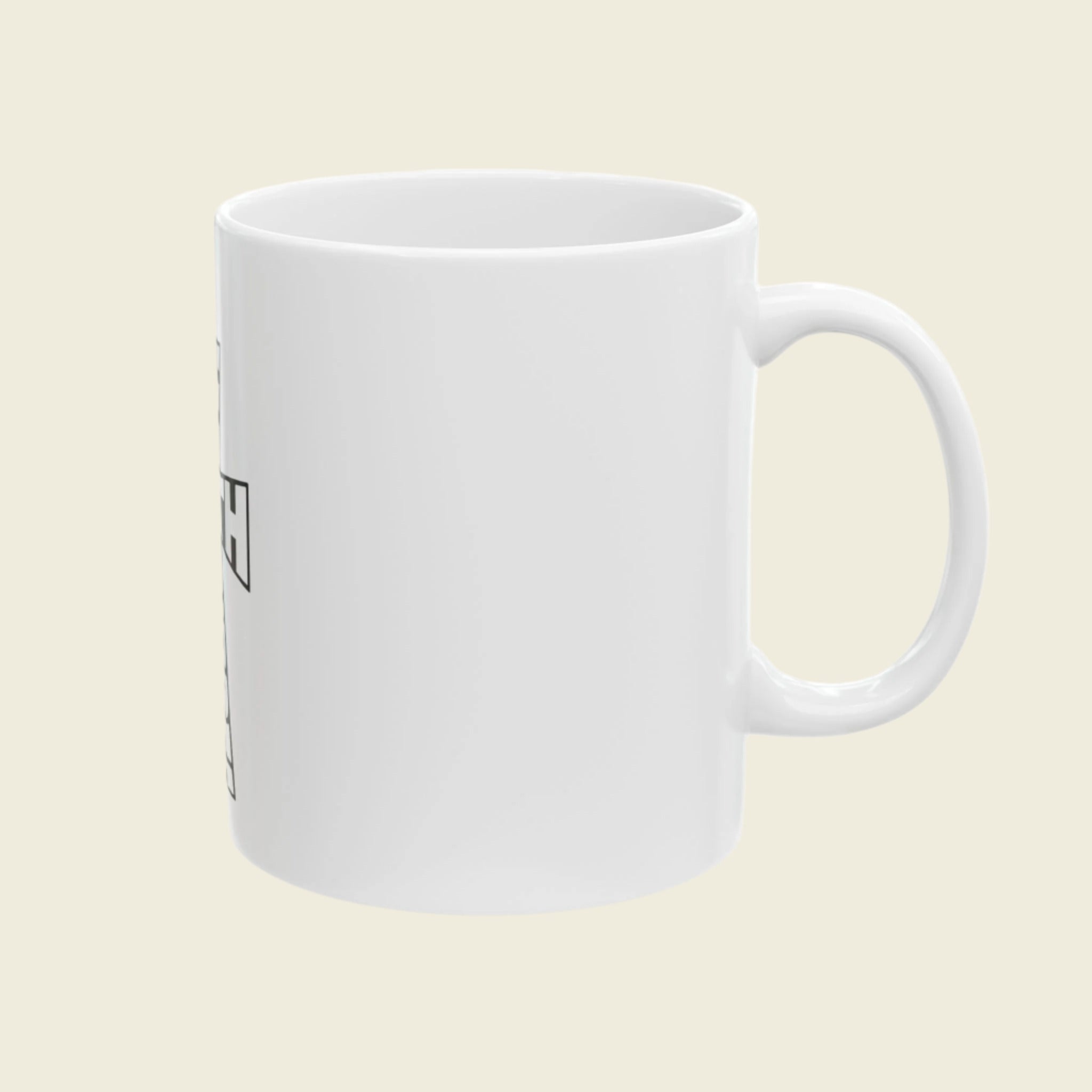 LWP Cross Ceramic Mug, (11oz, 15oz) - Love With Purpose 