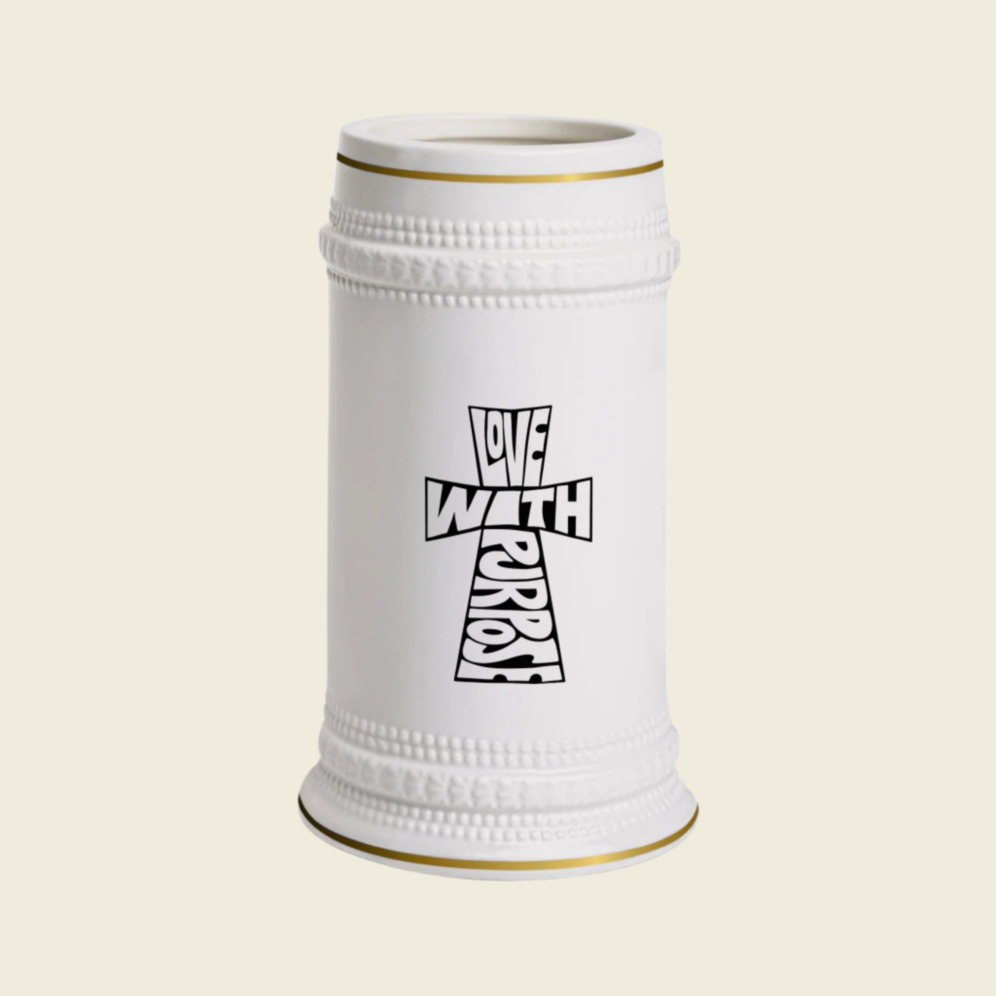 LWP Cross Stein Mug - Love With Purpose 