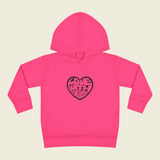 LWP Heart Toddler Pullover Fleece Hoodie - Love With Purpose 