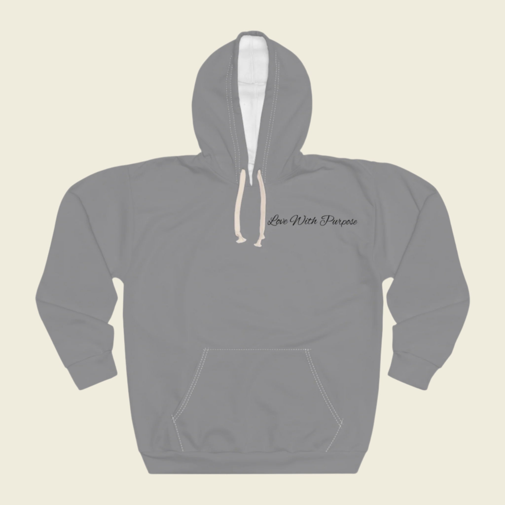 LWP Heart Unisex Pullover Hoodie - Love With Purpose 