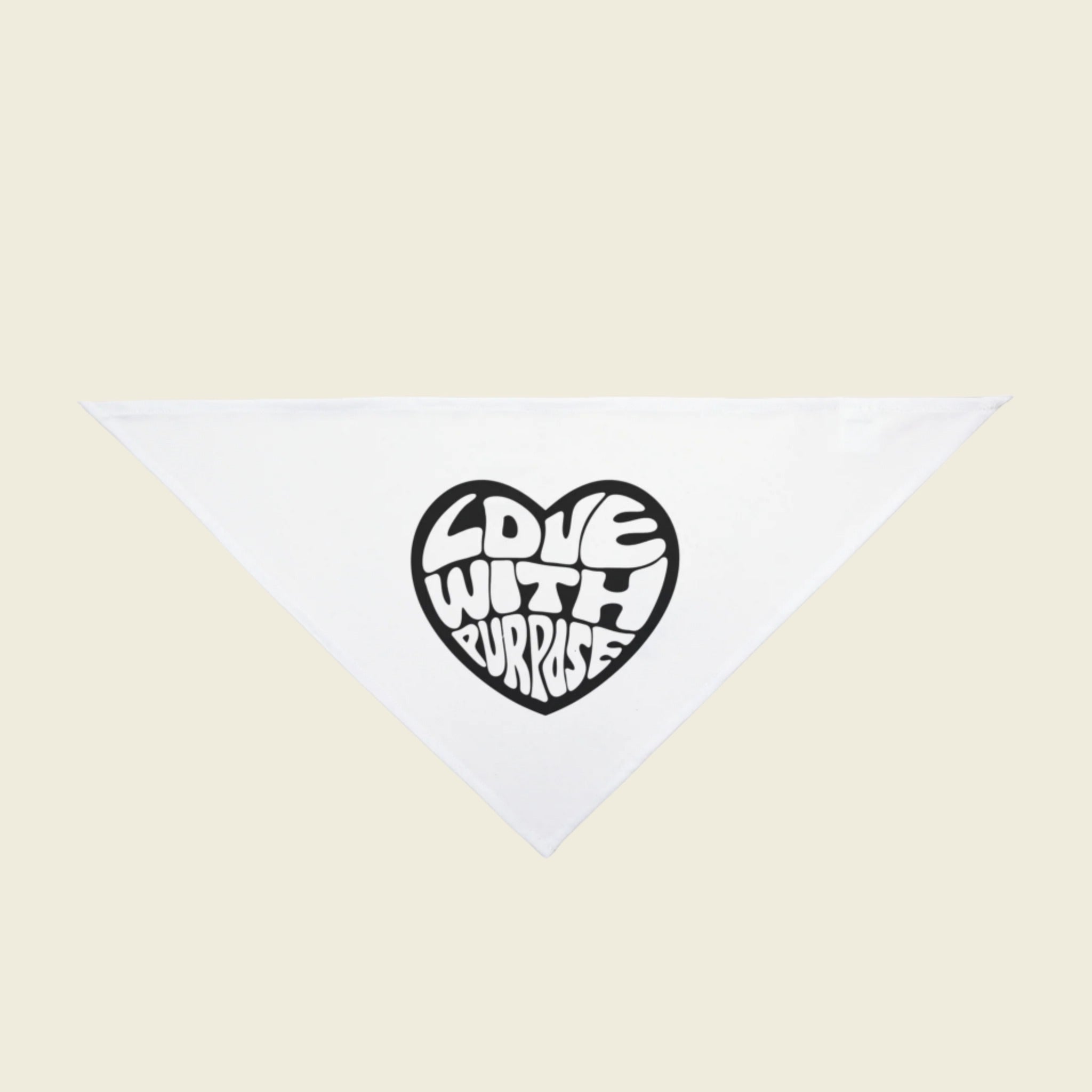 LWP Heart Pet Bandana - Love With Purpose 