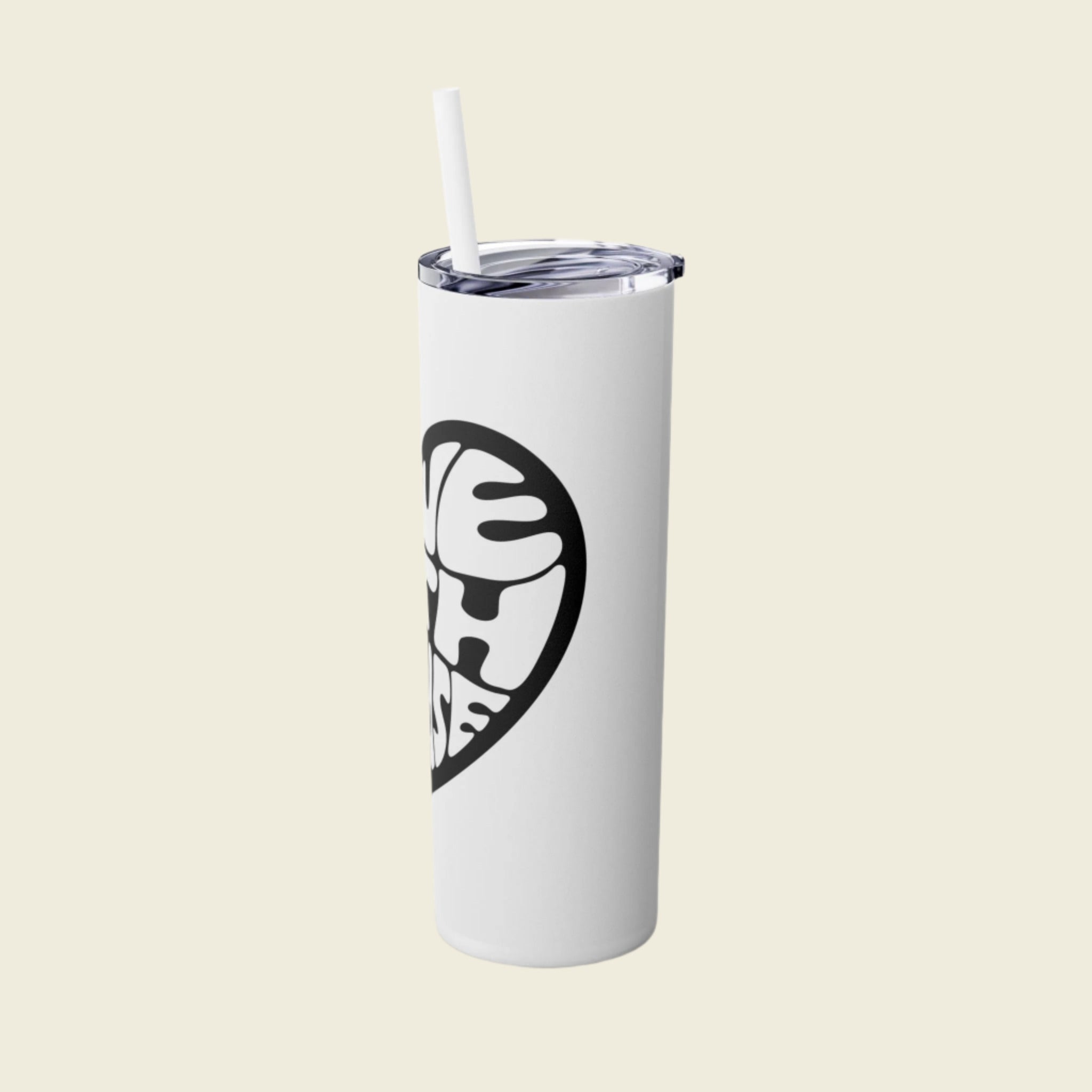 LWP Heart Skinny Tumbler with Straw, 20oz - Love With Purpose 