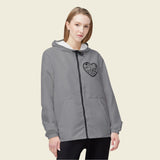 LWP Heart Windbreaker Jacket - Love With Purpose 