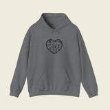 LWP Heart Unisex Heavy Blend™ Hooded Sweatshirt - Love With Purpose 