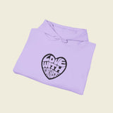 LWP Heart Unisex Heavy Blend™ Hooded Sweatshirt - Love With Purpose 
